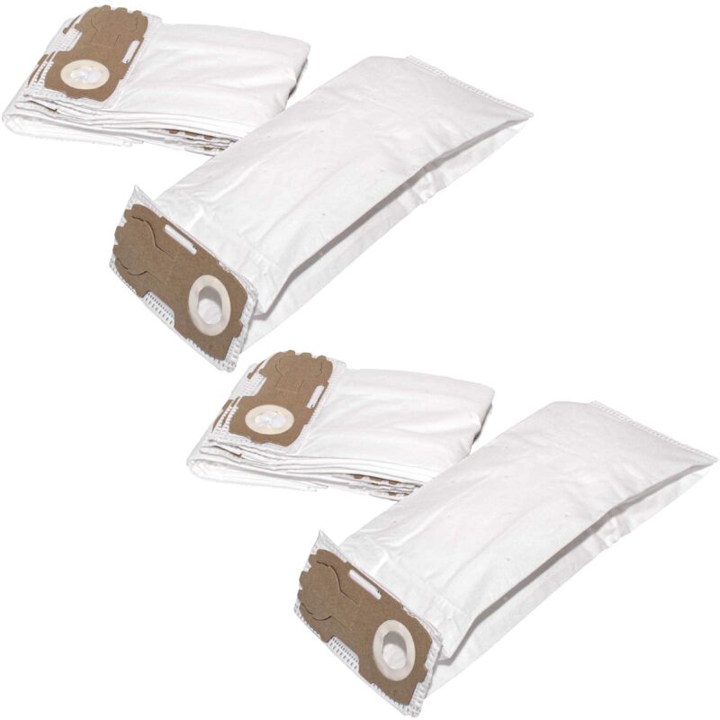 

20x Bolsa aspiradora compatible con Vorwerk kobold VK 120, VK 121, VK 122, VK121, VK122 aspiradora - vellón micro, 21,5 cm x 18 cm, blanco - Vhbw