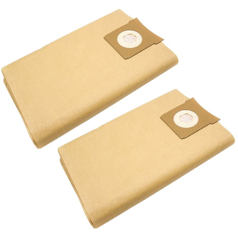 

20x bolsa compatible con FIF NTS 1000 aspiradora - papel, marrón - Vhbw