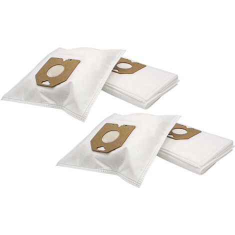 vhbw 20x bolsa compatible con Philips TC 400 - TC 999, TC Exclusive, T 300 - T 800 aspiradora - 31 cm x 26 cm blanco