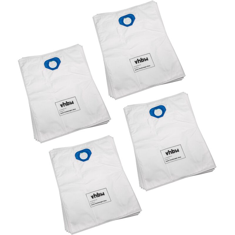 

20x bolsa reemplaza BVC 13060 para aspiradora - vellón micro, 63cm x 49cm, blanco - Vhbw