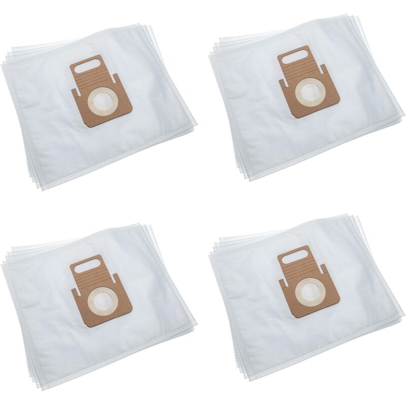 

20x bolsa reemplaza Thomas 787246 para aspiradora - vellón micro, blanco - Vhbw