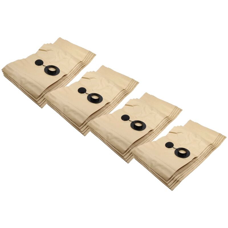 20x Filter Bag compatible with Festool fis-sr 5/6 /5, sr 200 / e, sr 212 Dust Extractor, paper, 29.7 cm x 99.6 cm, Sand-Coloured - Vhbw