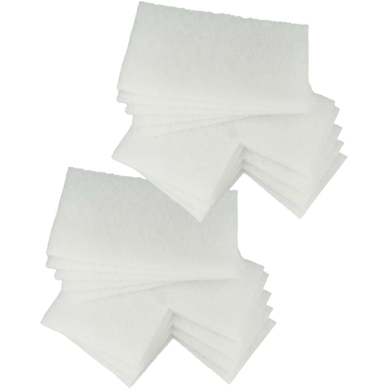 20x Filtre compatible avec Vallox kwl 90 k sc, 90 mc, 90 sc humidificateur d'air - filtre d'échappement, filtre à air d'entrée - Vhbw