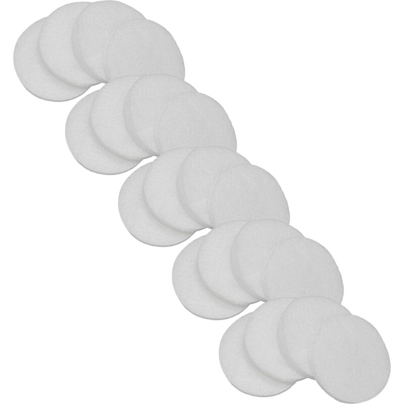 20x Filtres remplacement pour Viessmann 7571861 pour appareil de ventilation - Filtre à air F7 blanc - Vhbw