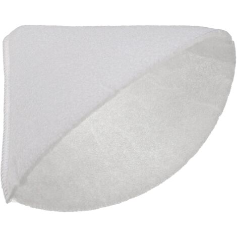 vhbw 20x Filtro cónico compatible con Buderus FAV 125 sistema de ventilación - Filtro aire de salida G4, DN 125 blanco