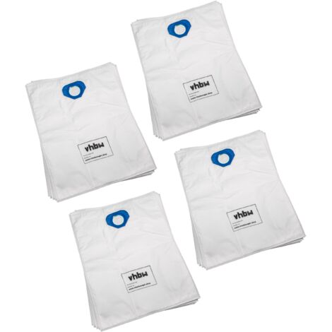 vhbw 20x sacchetti compatibile con BVC C 600, Compact 600, Junior, Junior Super, S 500, S 600, S 700, S 800 aspirapolvere - in microfibra, 63cm x 49cm