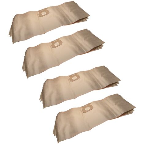 vhbw 20x sacchetti sostituisce Thomas 450, 787114, 787179 per aspirapolvere - in carta, 90.9cm x 38.15cm, marrone