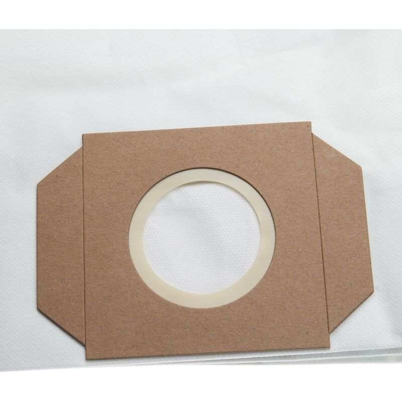 Image of 20x sacchetto compatibile con Thomas Boxer aspirapolvere- microfibra, 22,2cm x 61,8cm Bianco - Vhbw