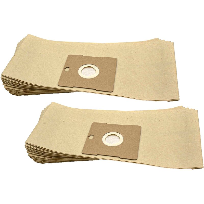 Image of 20x sacchetto sostituisce Grundig tipo g - Hygiene Bag per aspirapolvere - in carta, 35cm x 16cm - Vhbw