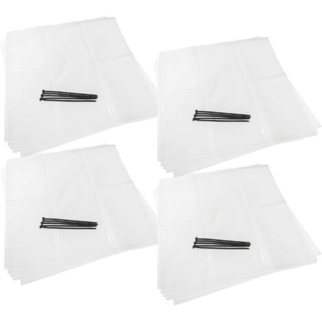 vhbw 20x sacco cattura trucioli compatibile con Festool 204083, 204294 unità di estrazione di polvere - Sacchetto in polietilene per polvere (set)