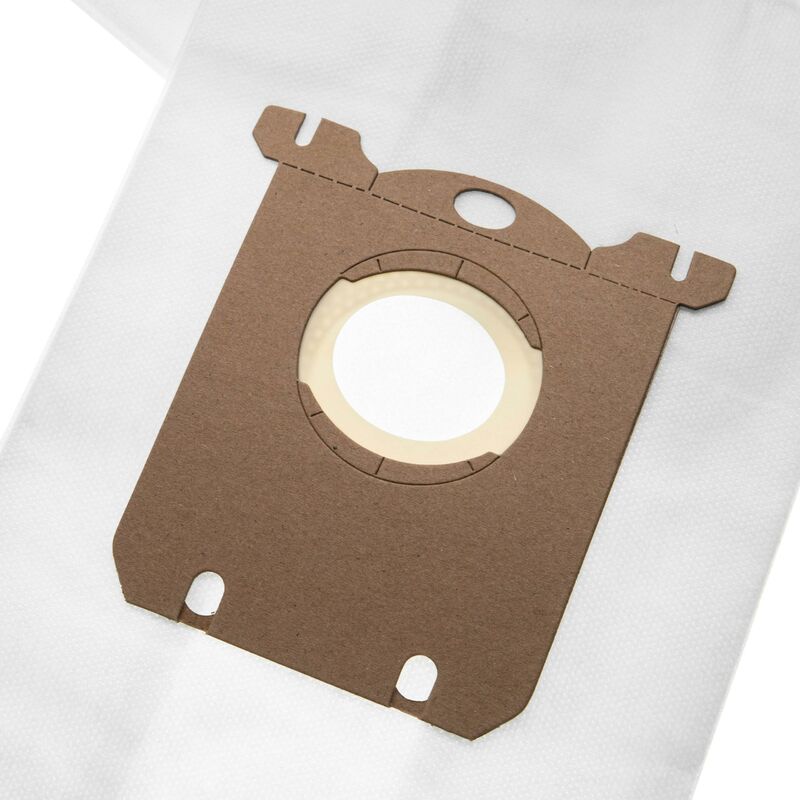 20x Sacs compatible avec Alfatec Euro Compact ec 10, ec 20, ec 30 aspirateur - microfibres non tissées, 28,6cm x 17cm, blanc - Vhbw