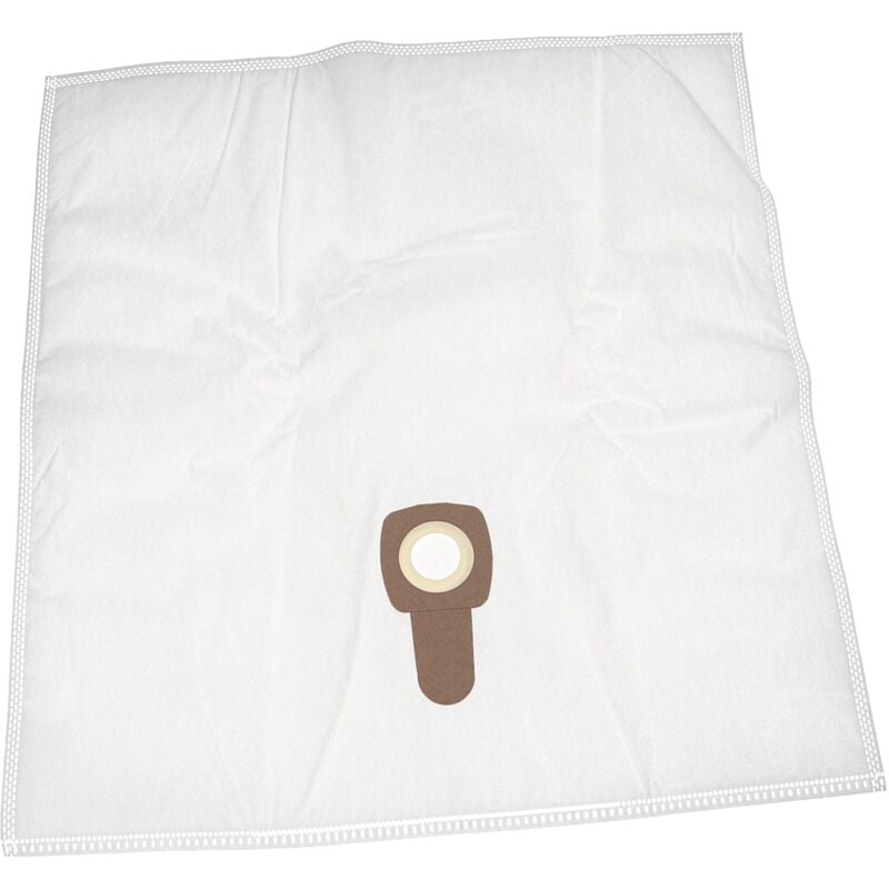20x Sacs compatible avec Allaway C30, C40, L25, DV30 aspirateur - microfibres non tissées, 29cm x 21cm blanc - Vhbw