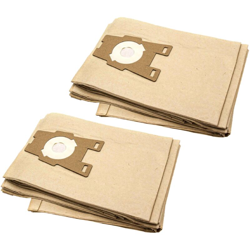 20x Sacs compatible avec Kirby Ultimate g aspirateur - papier, 32cm x 23cm, couleur sable - Vhbw