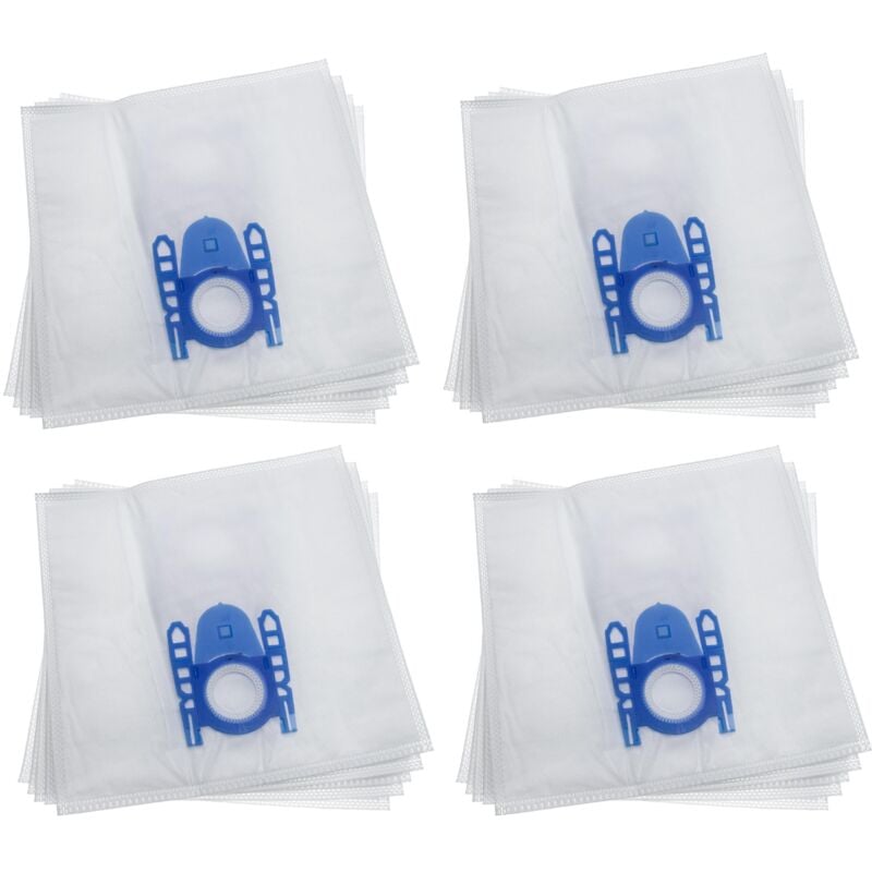 Vhbw - 20x sacs compatible avec Kärcher vc 5200, vc 5300, vc 6, vc 6000, vc 6100, vc 6150 aspirateur - microfibres non tissées, 29,8cm x 30cm, blanc