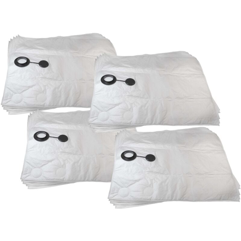 vhbw 20x Sacs compatible avec Nilfisk Alto IVB961-0L, IVB 963-2M, IVB 995 Type 22, IVB 965 SD XD aspirateur - 88,2cm x 62cm blanc