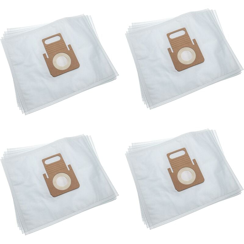 20x sacs compatible avec Thomas Multi-Clean X8, Pet & Family aspirateur - microfibres non tissées, blanc - Vhbw