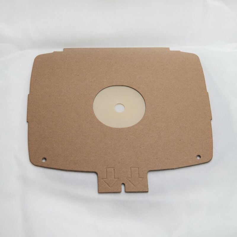 20x Sacs compatible avec Turbomatic EZ390, U360, U360S, Volta, Z344, Z355, Z358/T, Z360 - microfibres non tissées, 30.35cm x 30,3cm, blanc - Vhbw