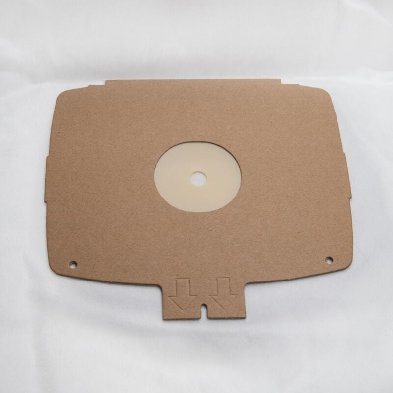 20x Sacs compatible avec Turbomatic Z375, Z380, Z400 aspirateur - microfibres non tissées, 30.35cm x 30,3cm, blanc - Vhbw