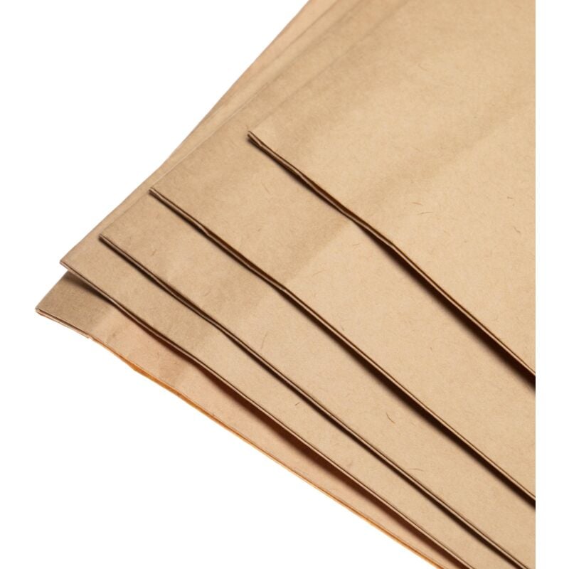 20x Sacs filtrants compatible avec Makita Turbo / ssr / xl-sw / xl-sw/ih appareil d'aspiration - papier, 29,7cm x 99,6cm couleur sable - Vhbw