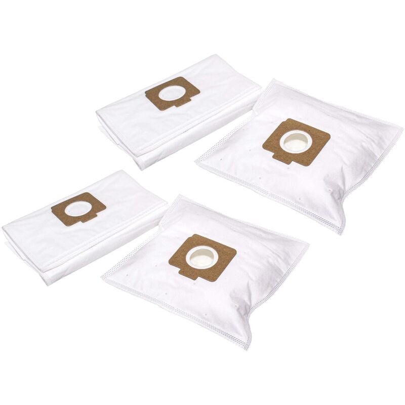20x Sacs compatible avec Rowenta Silence Force ro 6466, ro 6477, ro 6484 aspirateur - microfibre non tissée, 28,5cm x 19cm blanc - Vhbw