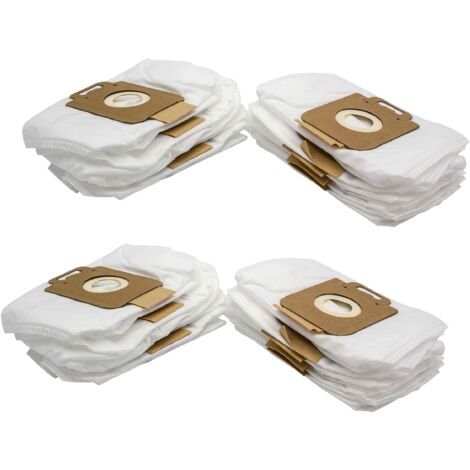 vhbw 20x Staubbeutel kompatibel mit Nilfisk Select Comfort Allergy Staubsauger - 29cm x 17cm Weiß