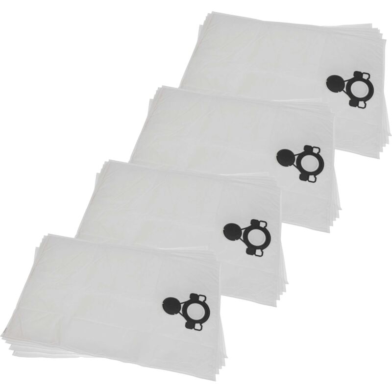20x Staubsaugerbeutel Ersatz für Nilfisk Flex 445.088, Flex 502.227, 107419593 für Staubsauger - Mikrovlies, 52,5cm x 39cm Weiss - Vhbw