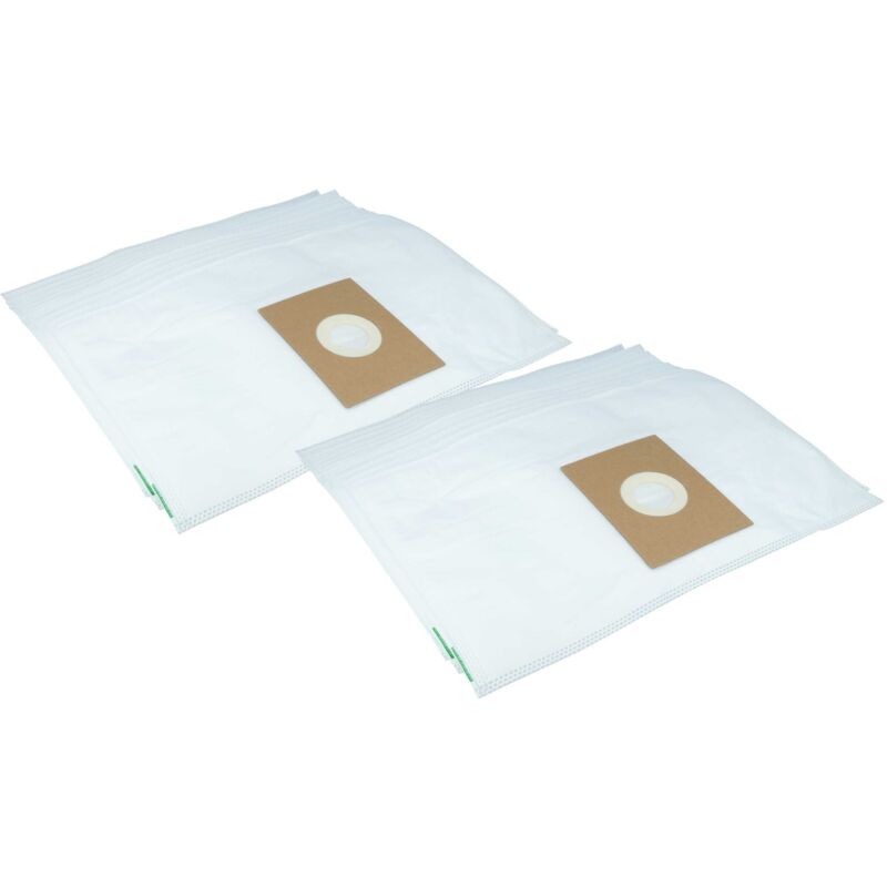 20x Vacuum Cleaner Bag compatible with Fakir / Nilco Professional s 10, s 12, s 30, s 32, s 25, s 20 l, s 22 Vacuum Cleaner, 35 cm x 23 cm, White