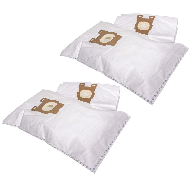 20x Vacuum Cleaner Bag compatible with Kirby Generation 10, Generation 10 Sentria Vacuum Cleaner - Microfleece, 31 cm x 24.5 cm, White - Vhbw