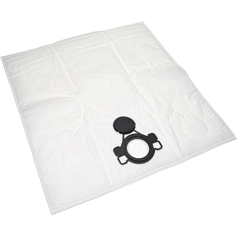 Vhbw - 20x Vacuum Cleaner Bag compatible with Nilfisk Maxxi ii Vacuum Cleaner - Microfleece, 36 cm x 26 cm White