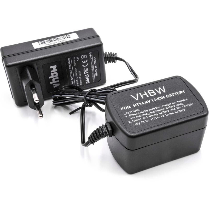 BCL 1430 327729 EBL 1430 vhbw 220V Alimentatore Caricabatteria Cavo per Attrezzo Hitachi come 327728 BCL 1415 BCL1415