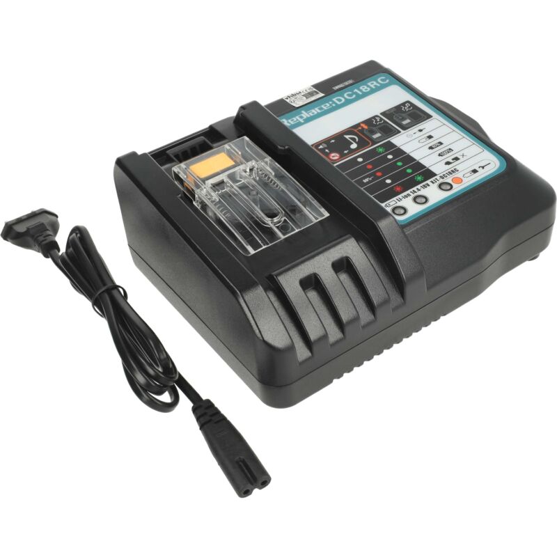 

220V cargador, fuente de alimentación para Makita 194065-3, 194066-1, BL1415, BL1430, JT6226, LGG1230, LGG1430, MAK1430Li - Vhbw
