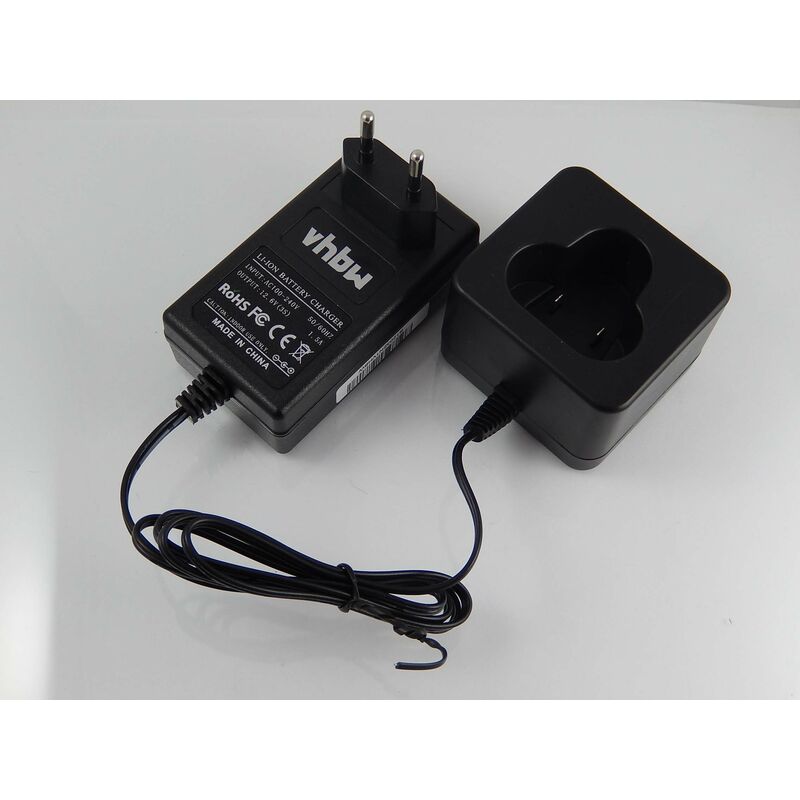 

220V cargador para herramienta Makita DF030DWE, DF030DWX, DF330, DF330D, DF330DWE, DF330DWEX2, DF330DWEX3, DF330DWLX - Vhbw