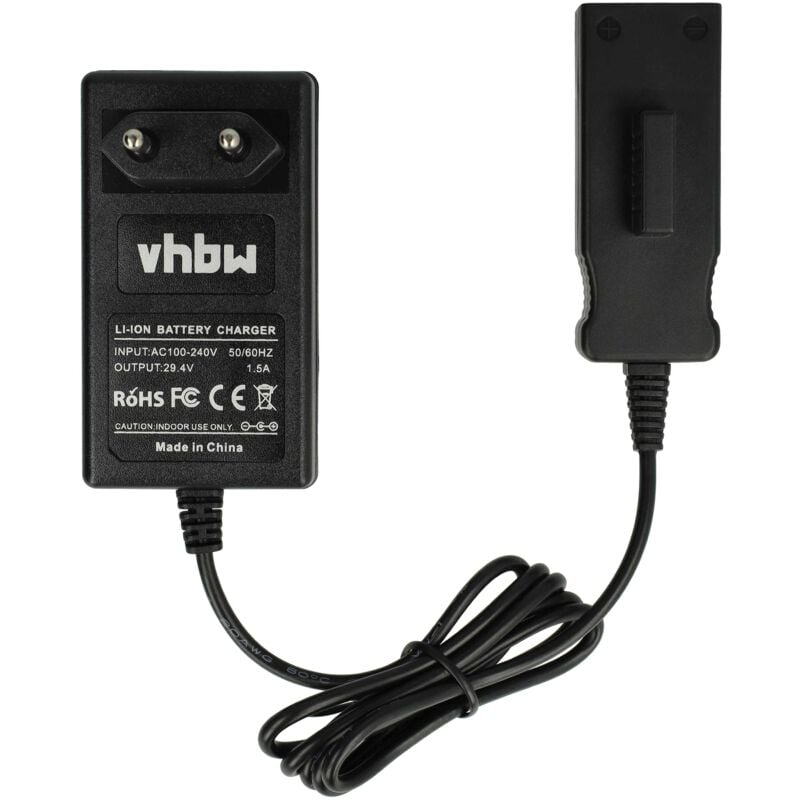 vhbw 220V chargeur pour outils Gardena 380 C Spindelmäher, 380 EC Spindelmäher, 380 LI Spindelmäher, 4025-20