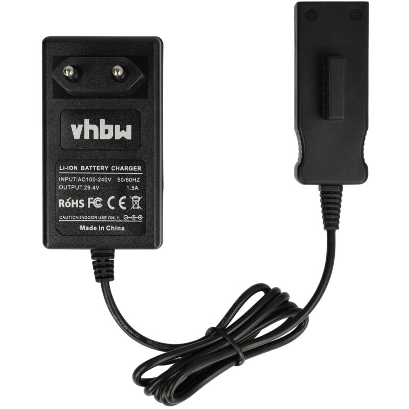 

220V fuente de alimentación, cargador para batería de herramienta Gardena 04025-20, 8838 - Vhbw