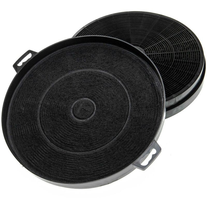 Vhbw - 2X Activated Carbon Filter Compatible With Constructa Cd 66151, Cd 66190, Cd 66191, Cd 67150, Cd 69110, Cd 69150 Extractor Hood - 20.2 Cm