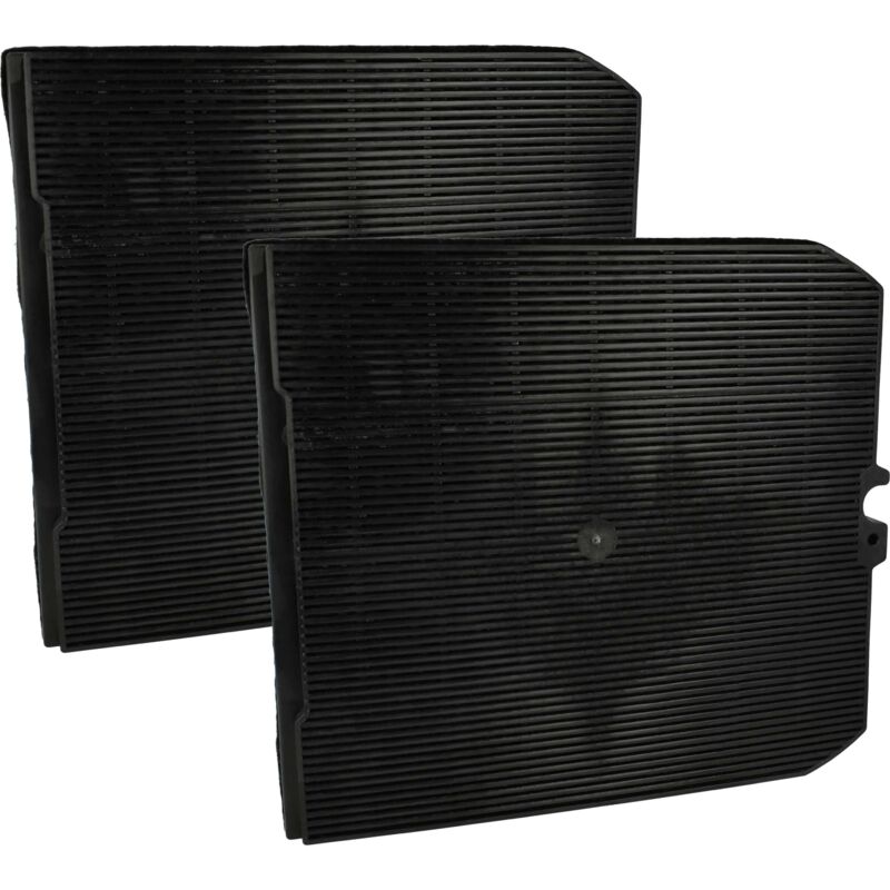 Vhbw - 2x Activated Carbon Filter compatible with Falmec 128827, 128826, 128133, 128132, 128044, 128043, 128010 Extractor Hood