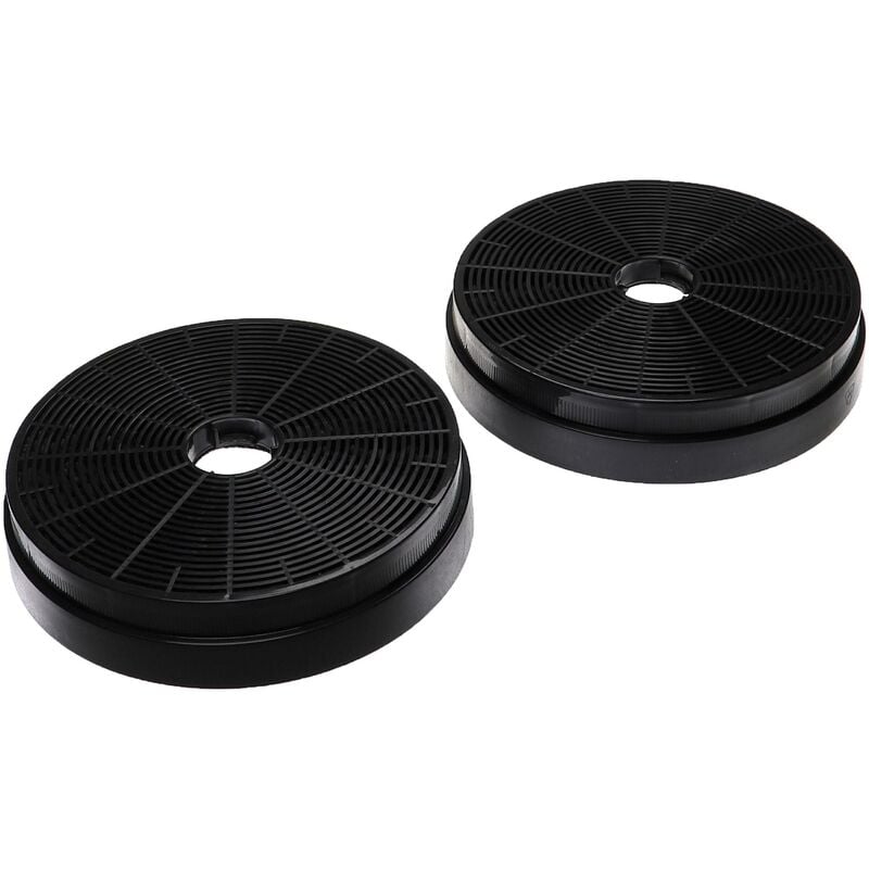 2x Filter Activated Carbon Filter Replacement for Klarstein CGCH3, 10030727 for Extractor Fan - Vhbw