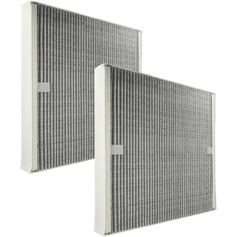 vhbw 2x Air Filter compatible with Stadler Form Roger, Roger Big Air Purifier - Combi Filter HEPA + Activated Carbon