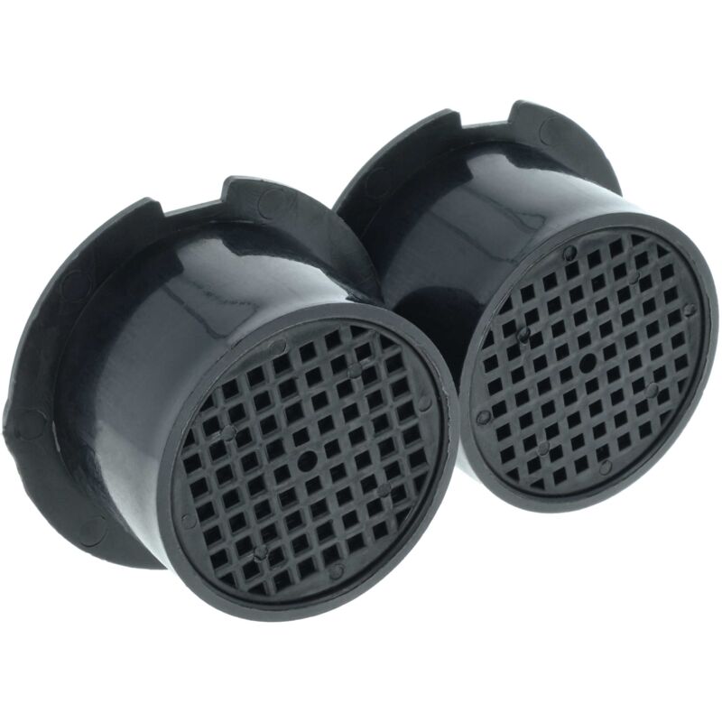 vhbw 2x Air Filter Replacement for Miele 5466530, 9447050, BOSCH for Fridge - Activated Carbon