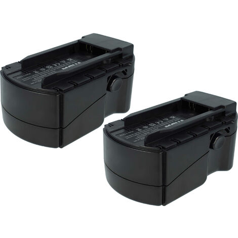 vhbw 2x Akku kompatibel mit Hilti WSR 650-A, WSC 6.5, UH 240-A, WSC 55-A24, TE 2-A, SFL 24 Elektrowerkzeug (2500 mAh, NiMH, 24 V)