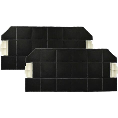 vhbw 2x Aktivkohlefilter Ersatz für Neff Z5146X0, Z5146X5 für Dunstabzugshaube - 49,6 x 23 x 3 cm