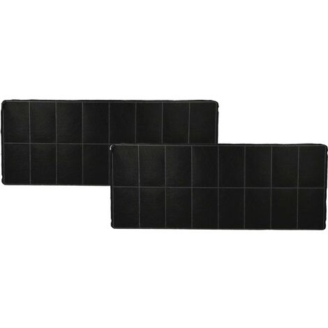 vhbw 2x Aktivkohlefilter kompatibel mit Neff D4654X0/06, D4654XO, D4654X0/04, D4654X0/05, D4654X0/03 Dunstabzugshaube - 42 x 16,8 x 3,1 cm
