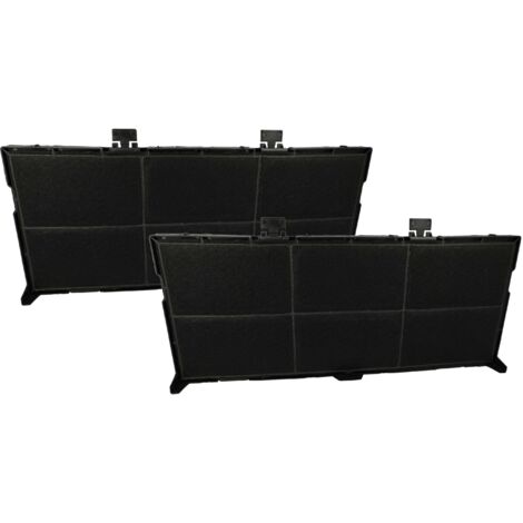 vhbw 2x Aktivkohlefilter kompatibel mit Neff D46PU54X0B/01, D46PU54X0B/05, D46PU54X0B/04, D46PU54X0B/03, D46PU54X0B/02 Dunstabzugshaube