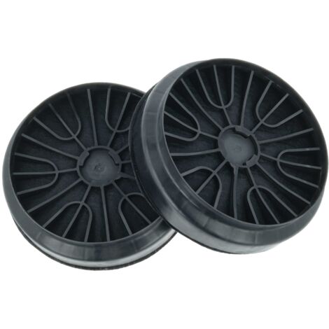 vhbw 2x Aktivkohlefilter kompatibel mit Neff DGIB42N0/03, DS5IEE150/01, DG5IEE1S30/01, D92PBCONOB/01, Z5138X1 Dunstabzugshaube - 19 cm