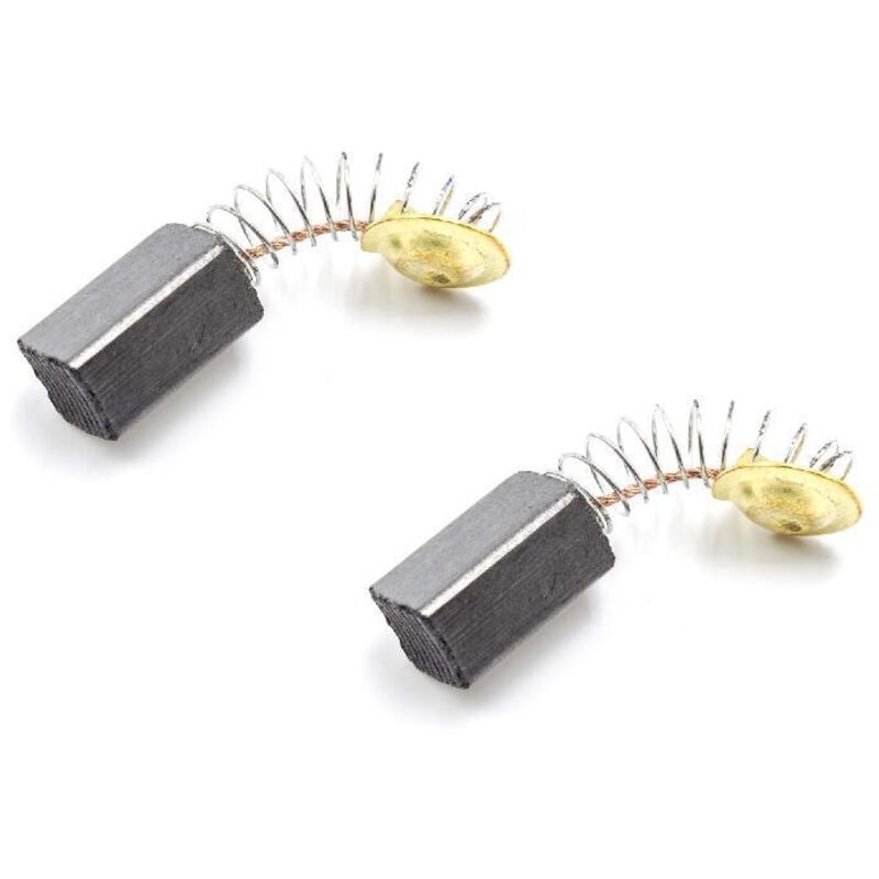 Vhbw - 2x balais charbon 6,5x7,5x13 mm compatible avec Hitachi P20SB, PDA100G, PDA100D, PDP100C, PDA100K, RB40SA, LDU4, M6SB, M6SA outil électrique,