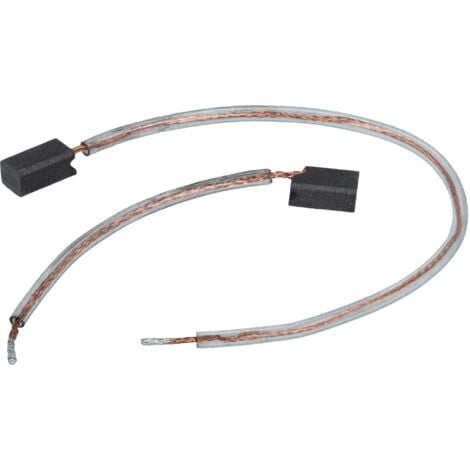 vhbw 2x balais charbon 5 x 6,2 x 11 mm compatible avec Rems Power-Press SE, E outil électrique