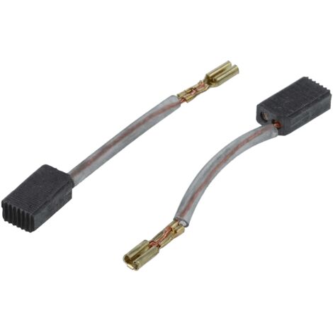 vhbw 2x balais charbon 5 x 8 x 14 mm remplace Fein 30711128005, 30711140000, 30711131000 pour perceuse, outil multifonction, meuleuse d'angle