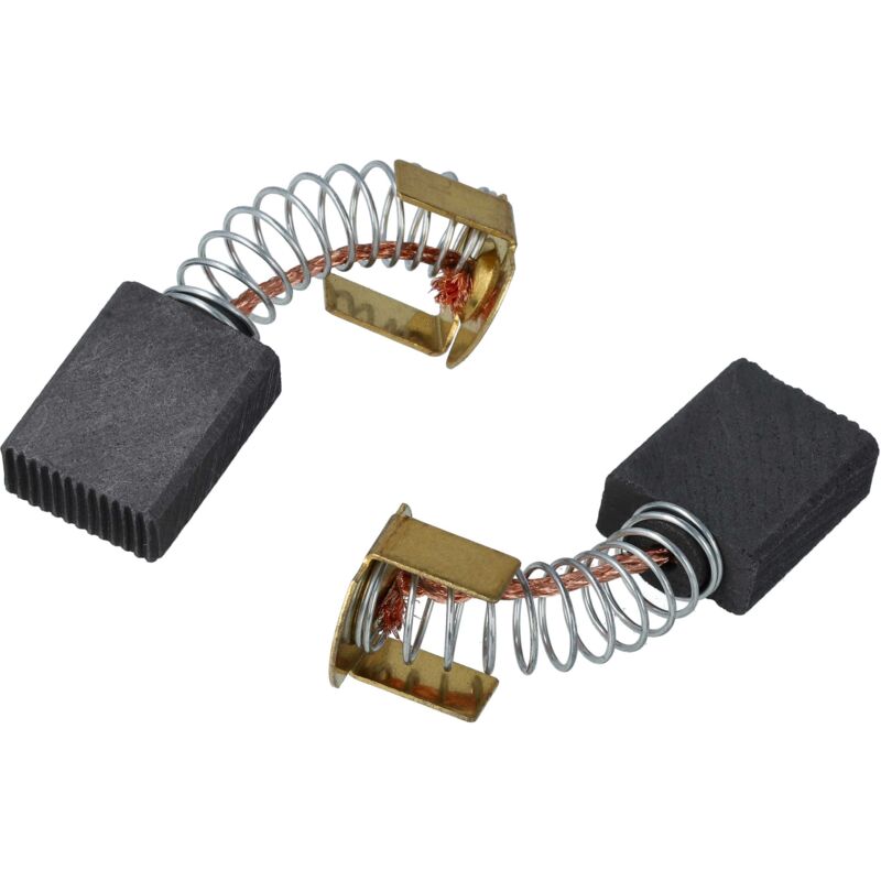 Vhbw - 2x balais charbon 6,5 x 13,5 x 17 mm compatible avec Einhell rt- sm 305 l, ts 1725 scie à onglet, scie circulaire sur table
