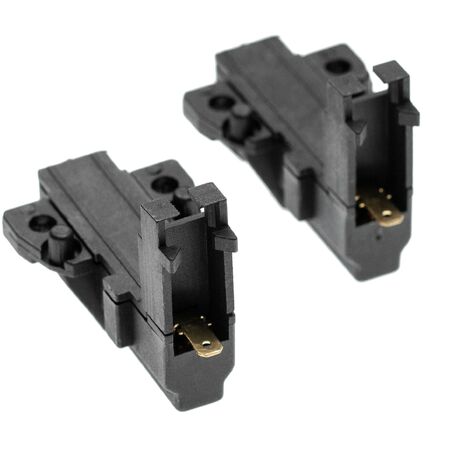 vhbw 2x balais charbon avec support compatible avec Whirpool machine à laver