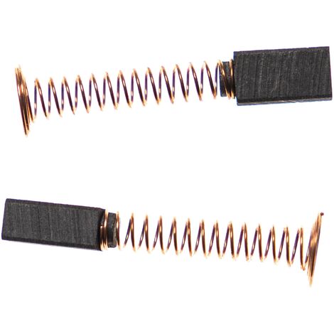 vhbw 2x Balais de charbon pour moteur 11 x 6 x 4,75mm compatible avec Dremel 395 (F013039512), 395 (F0130395CA) outil électrique
